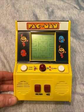 Vintage Bandai Namco Pac Man Arcade Game Hand Held WORKS